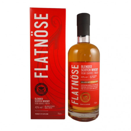 whisky flatnose rum barrel