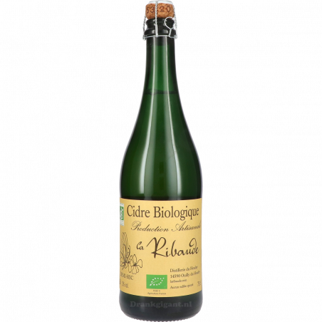 Cidre bio doux La Ribaude