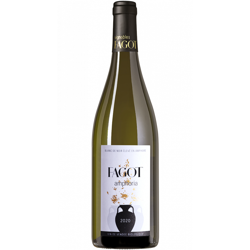 Amphoria blanc de noir - Vin de France - Domaine Fagot - Bio Amphoria blanc de noir - Vin de France - Domaine Fagot - Bio