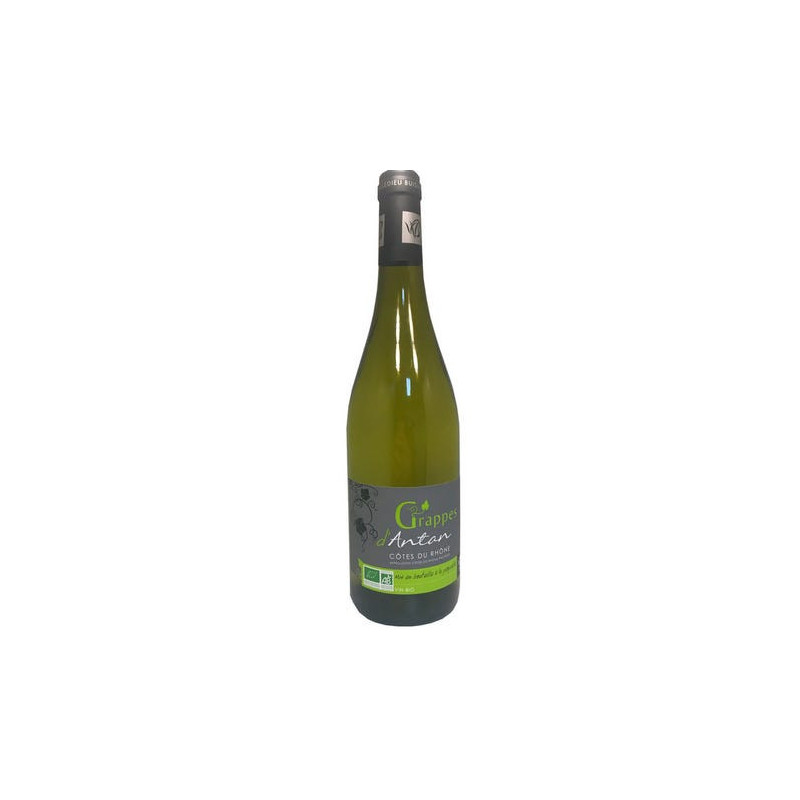 AOC Côtes du Rhône - Grappe d'Antan blanc - Villedieu Buisson - Bio AOC Côtes du Rhône - Grappe d'Antan blanc - Villedieu Buisson - Bio