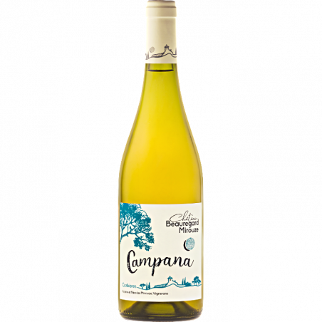 AOC Corbières - Campana blanc - Château Beauregard Mirouze - Biodynamie