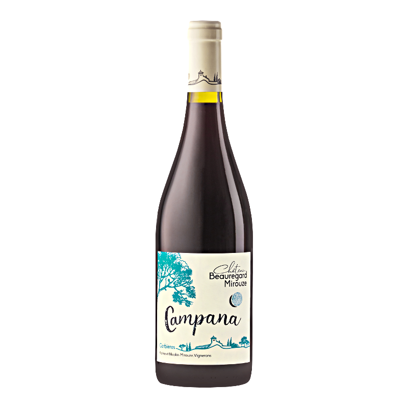 AOC Corbières - Campana rouge - Château Beauregard Mirouze - Biodynamie AOC Corbières - Campana rouge - Château Beauregard Mirouze - Biodynamie