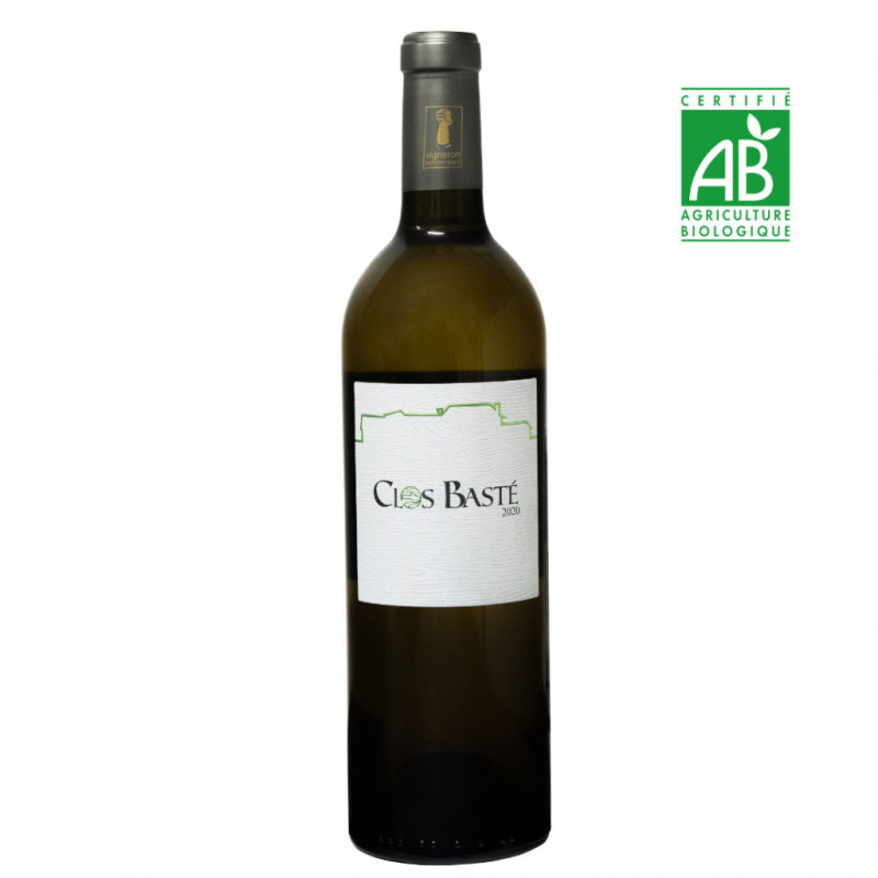 AOC Pacherenc du Vic Bilh blanc sec - Clos Baste - Bio AOC Pacherenc du Vic Bilh blanc sec - Clos Baste - Bio