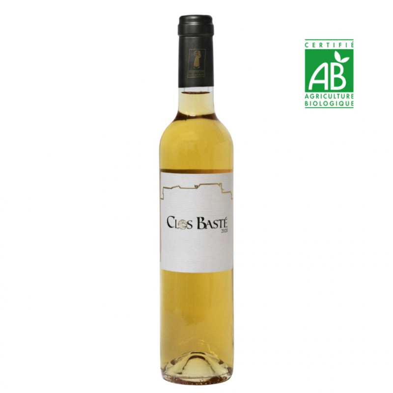 AOC Pacherenc de Vic Bilh blanc moelleux - Clos Baste - Bio AOC Pacherenc de Vic Bilh blanc moelleux - Clos Baste - Bio