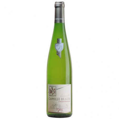 AOC Alsace Gewurztraminer - Uffholtz - Domaine Camille Braun - Biodynamie