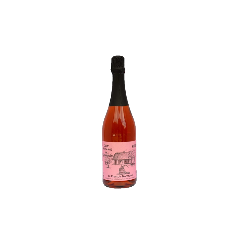 cidre artisanal rose La Ribaude