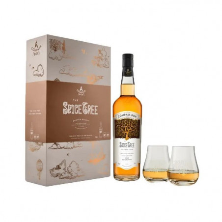 The Spice Tree coffret + 2 verres